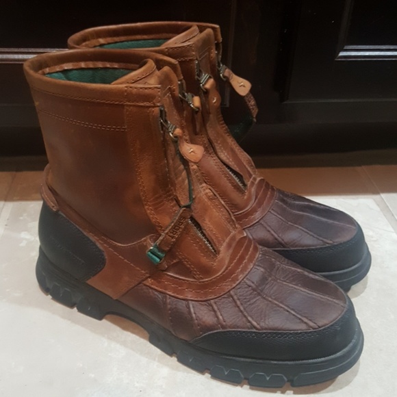 POLO SPORT Duck Boots - Size 9 1/2 - Picture 1 of 7